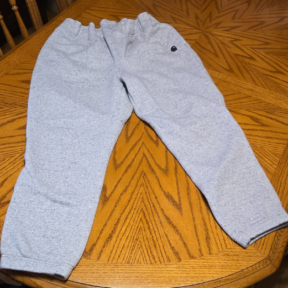 Carhartt Heather Light Gray Jogger Sweatpants